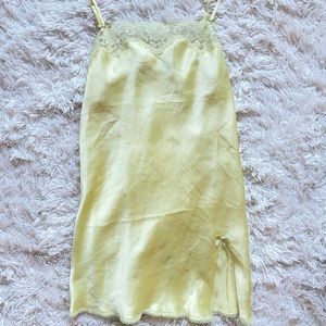victoria’s secret light green slip dress